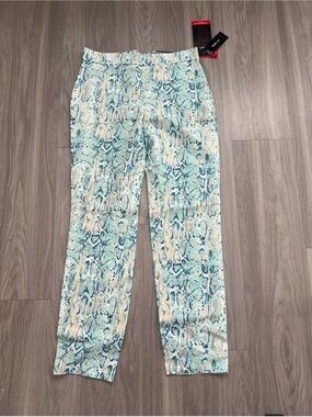 Style & Co Snakeskin Print Slim Leg Pants Size S Comfort Waist Stretch